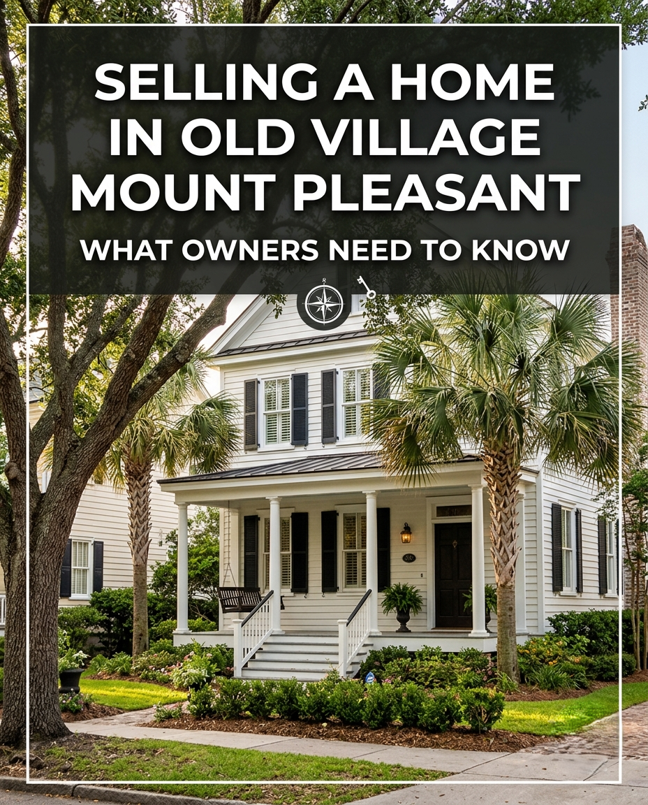 Selling a Home in Old Village Mount Pleasant What Owners Need to Know