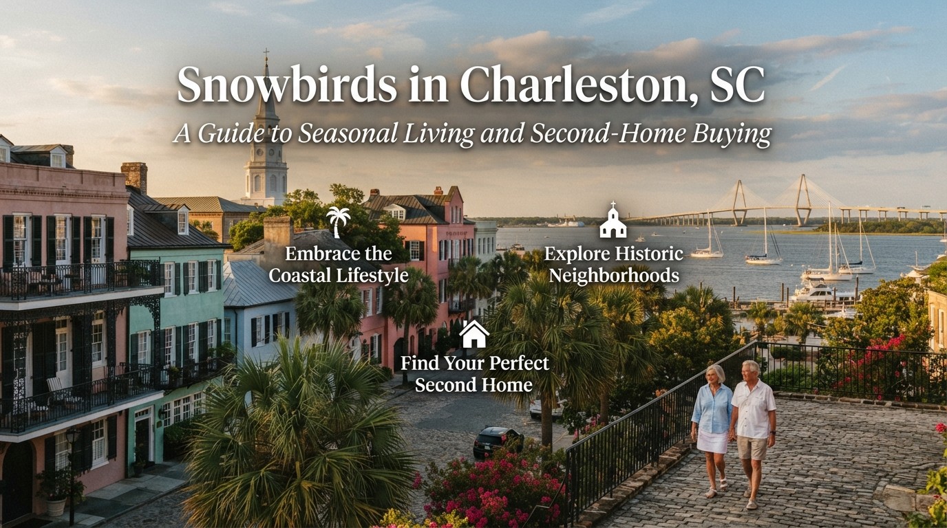 Snowbirds in Charleston, SC: A Guide to Seasonal Living and Second-Home Buying