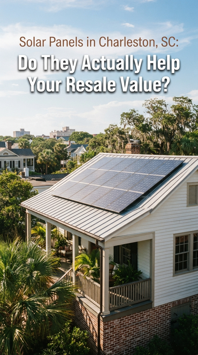 Solar Panels in Charleston, SC: Do They Actually Help Your Resale Value?