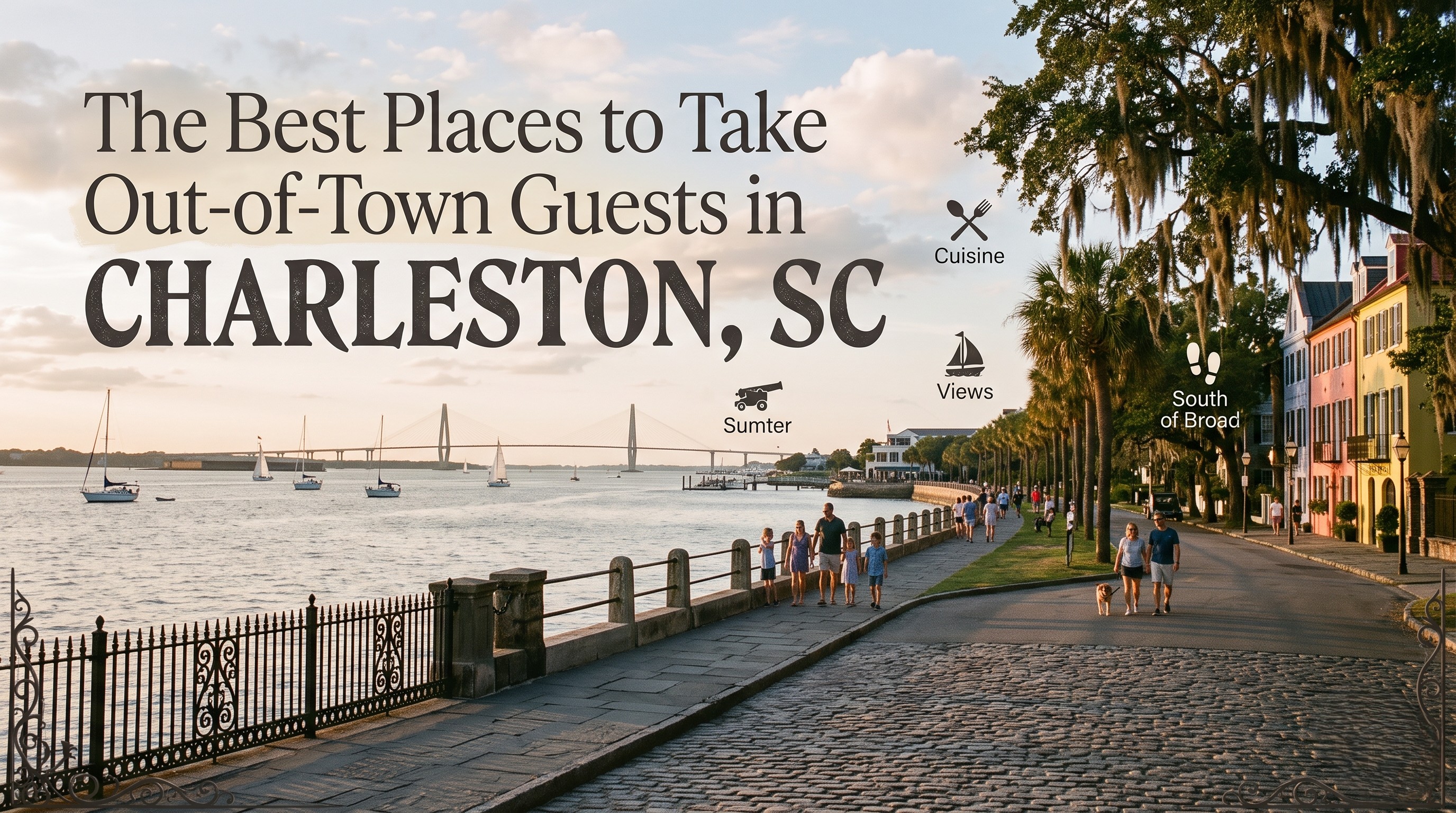 The Best Places to Take Out-of-Town Guests in Charleston, SC