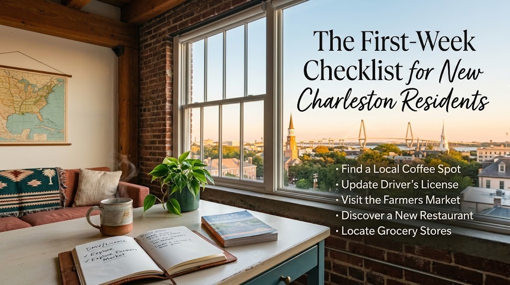 The First-Week Checklist for New Charleston Residents