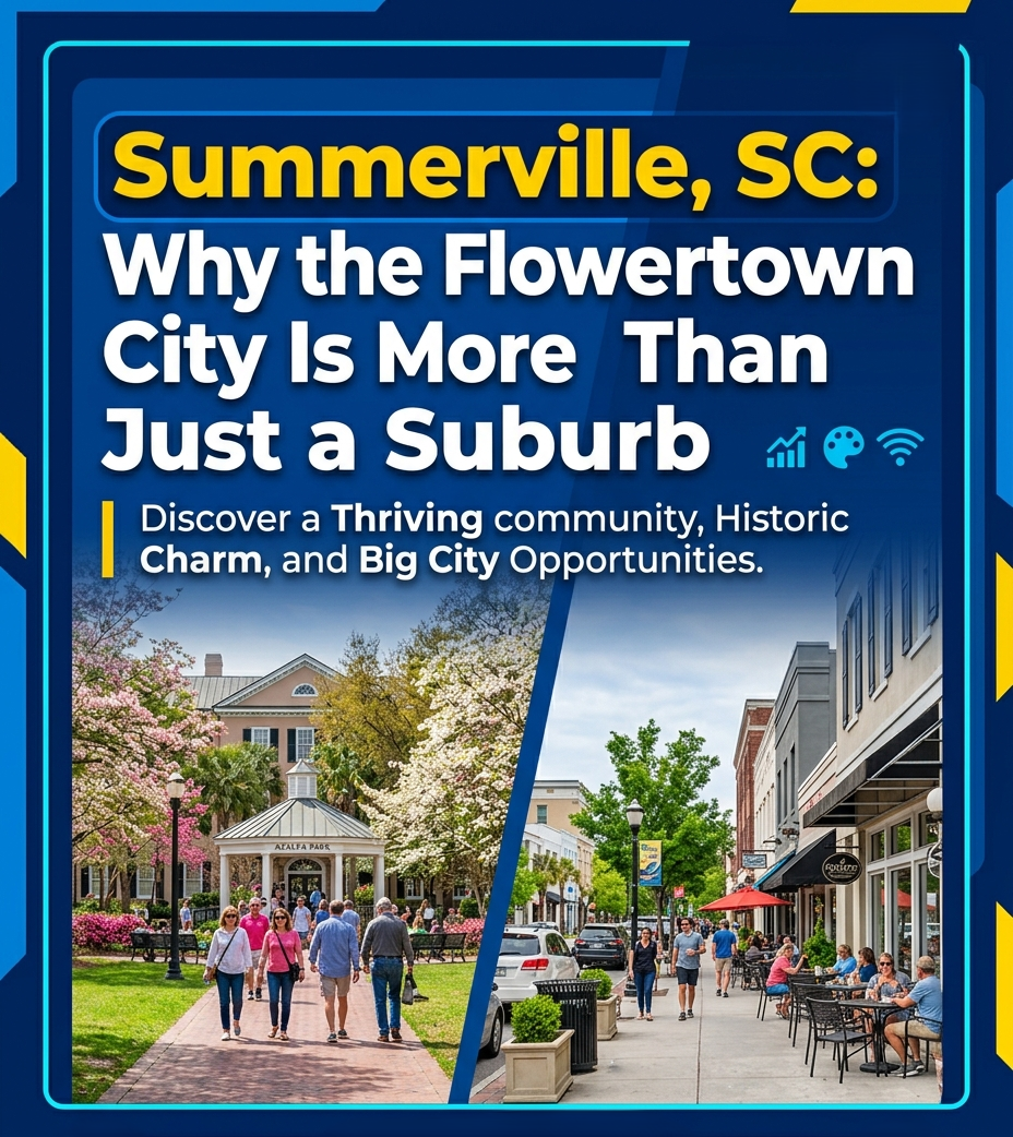 Why the Flowertown City Is More Than Just a Suburb