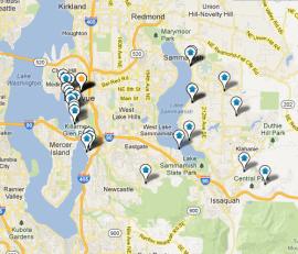 eastside map