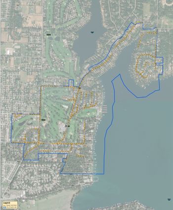 hayden lake city map