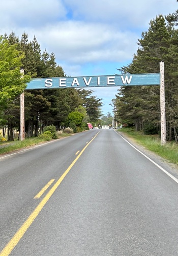entrance to beach