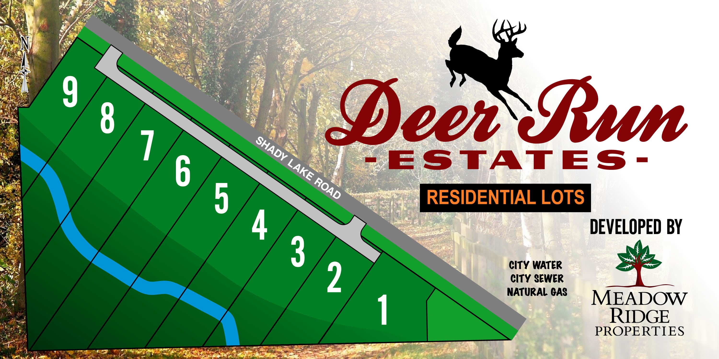 Deer Run Estates Residential Lots