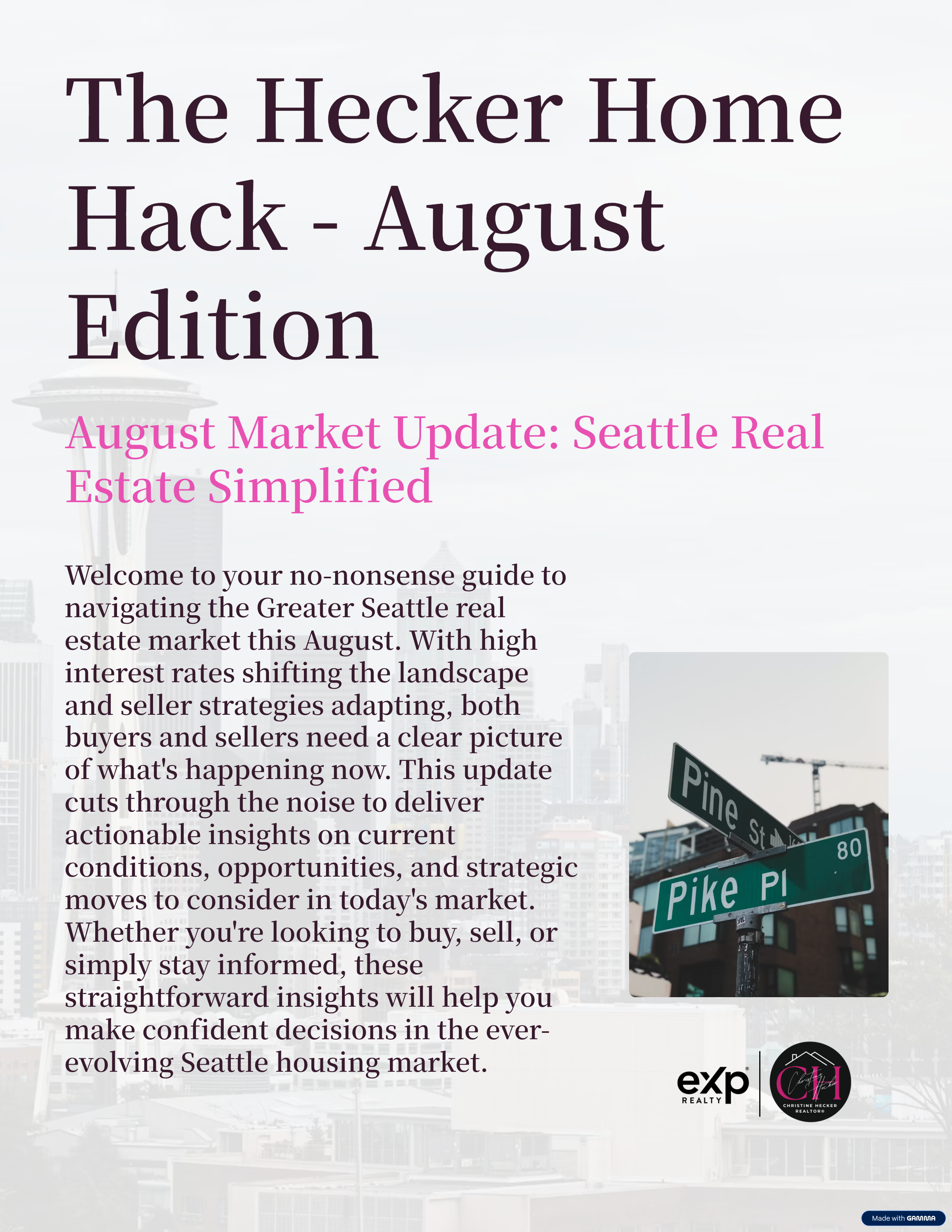 Page 1 August Newsletter Hecker Home Hack