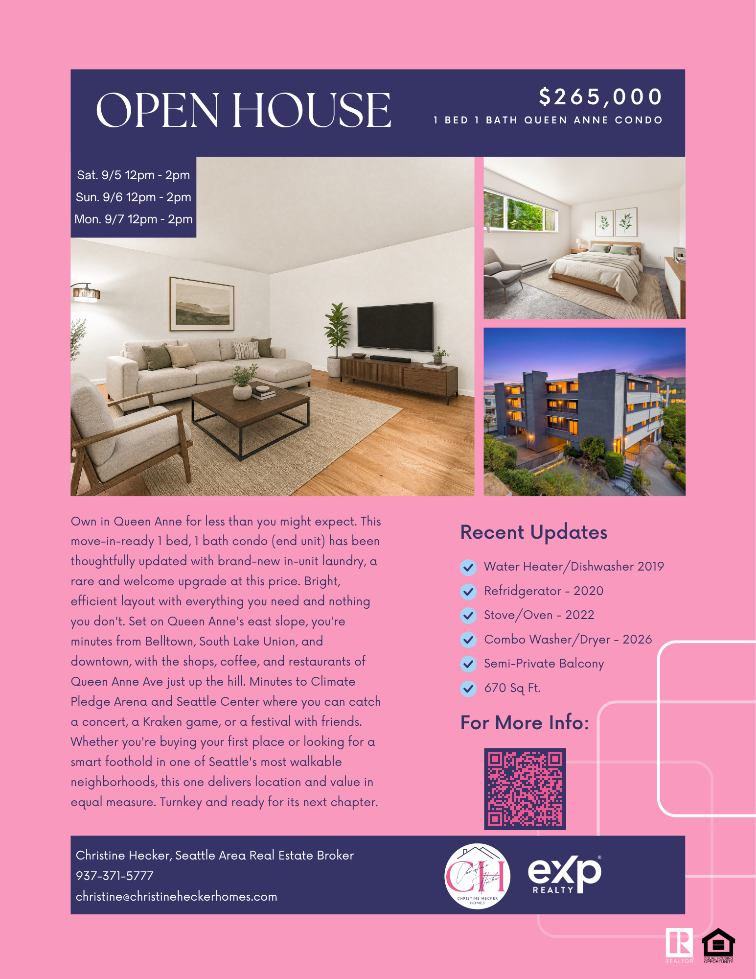 Queen Anne Open House