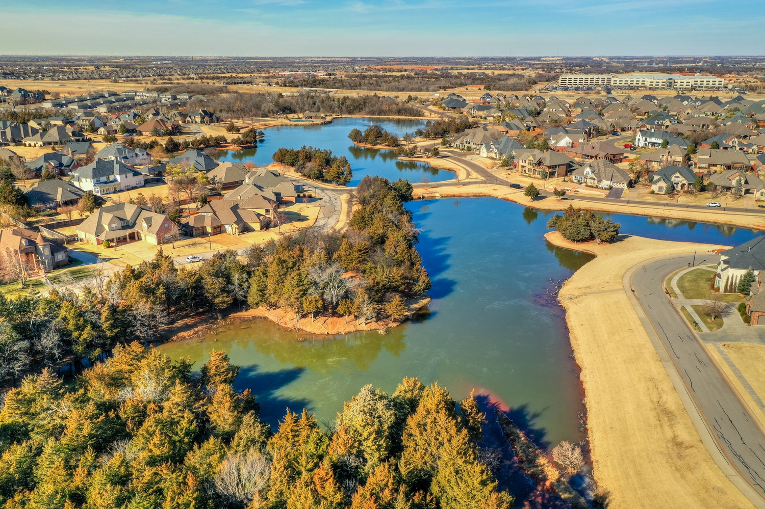 Canyon Lakes - Neighborhood Lakes and Homes