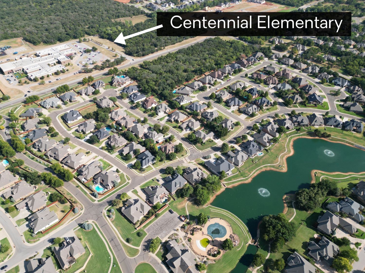 Centennial Elem School at Iron Horse Ranch of Edmond OK