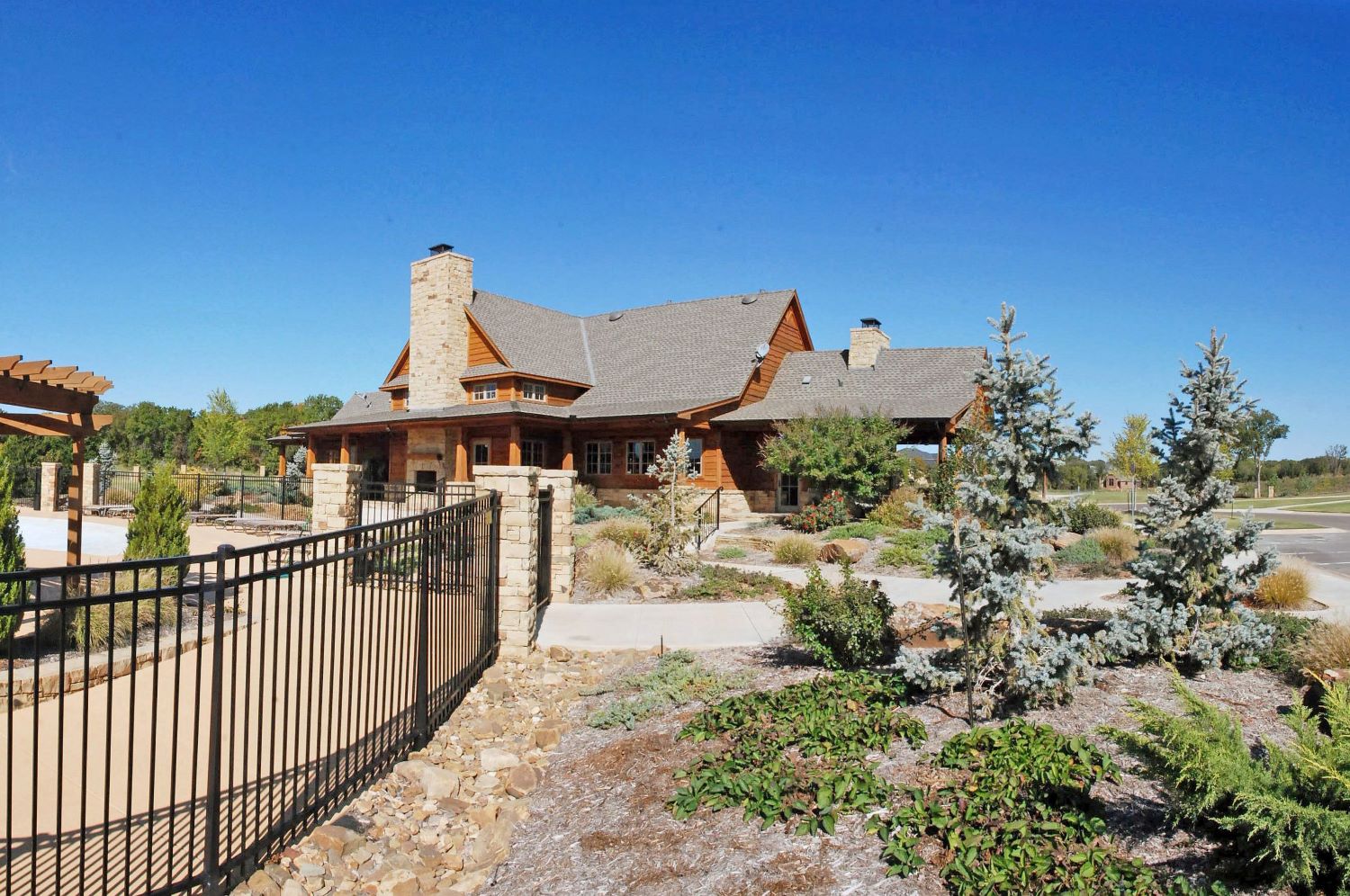 Iron Horse Ranch neighborhood clubhouse in Edmond Oklahoma