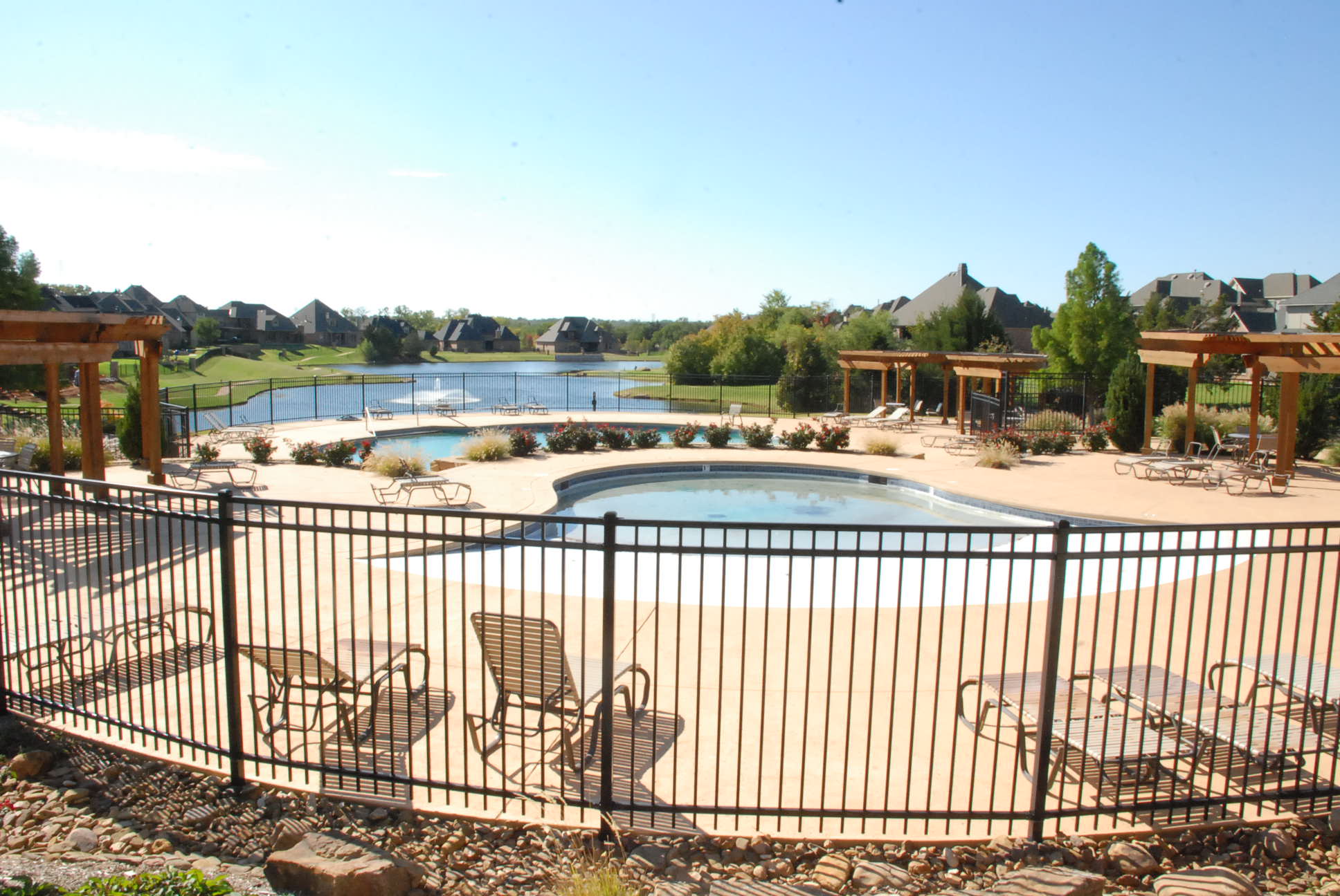 Neighborhood swimming pool at Iron Horse Ranch of Edmond OK