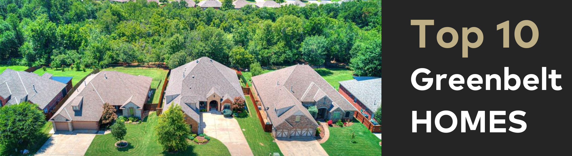 Top 10 Greenbelt Homes in OKC CMooreHouses