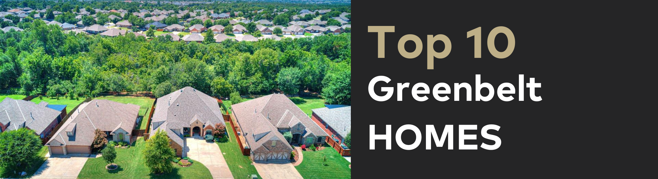 Top 10 Greenbelt Homes in OKC CMooreHouses