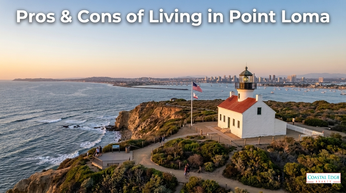 Harbor view homes in Point Loma San Diego