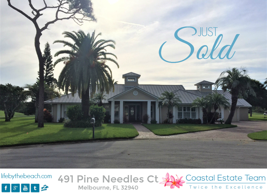 Just SOLD 491 Pine Needles Ct, Melbourne