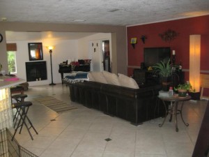 Open living spaces