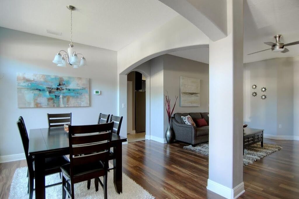 Dining and Living Rooms