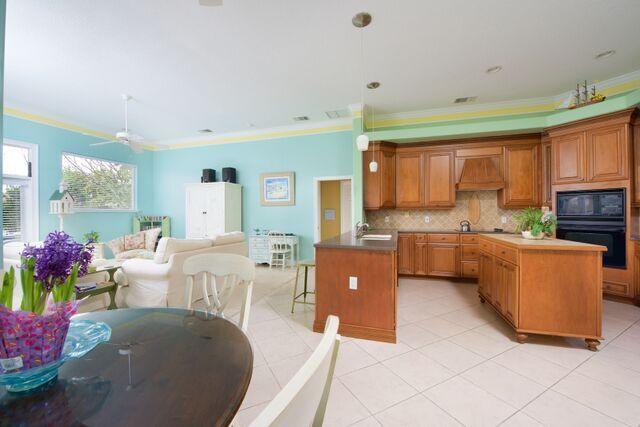 Kitchen is open to the Family Room and Breakfast Nook