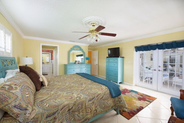 Spacious Master Suite, with direct Lanai access