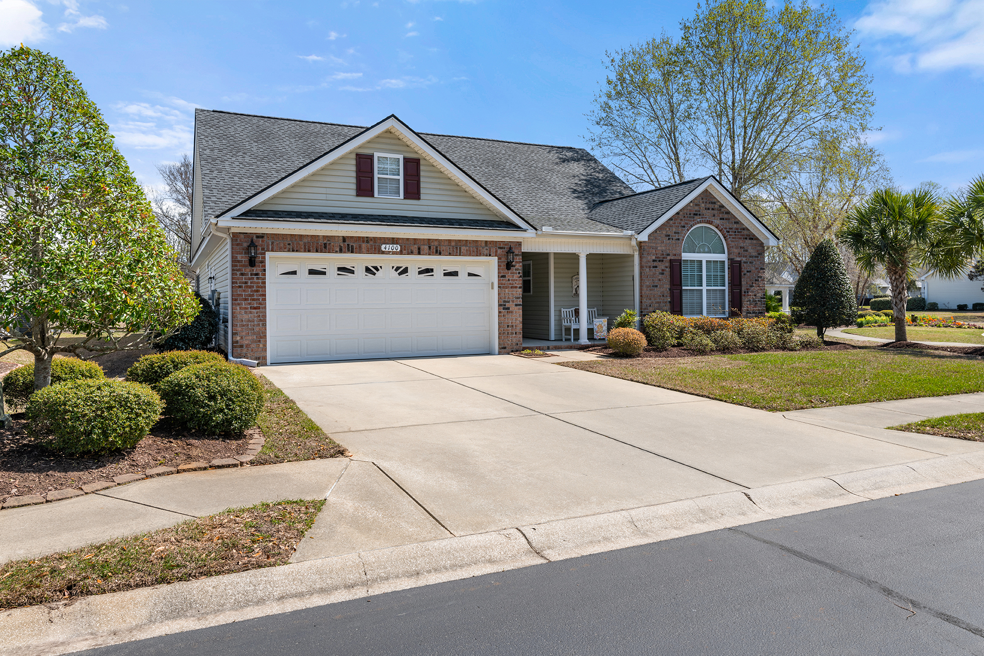 Beautiful brick home with peaceful water views in The Bays section of the Prince Creek community in Murrells Inlet South Carolina