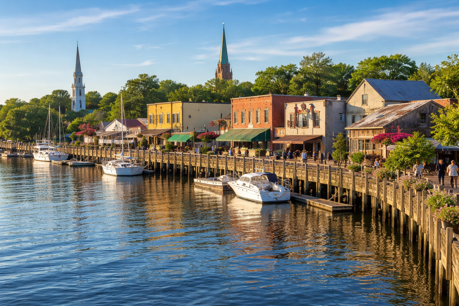 One of the many reasons people love living in Georgetown, SC &mdash; walkable waterfront, local shops, and timeless Lowcountry character.