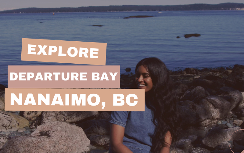 Watch on Youtube - Explore Departure Bay neighbourhood single family homes walkable beachfront ocean views ferry to vancouver 