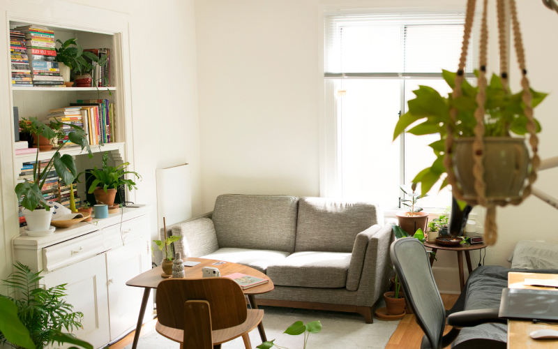 Living room, interior design, renters, tenants, apartment, suite, condo, small spaces, airbnb, studio apartment, students, leases