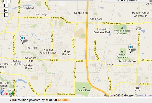 Frisco Foreclosure Properties For Sale Map Search