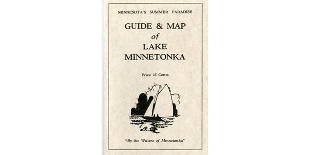 Guide & Map of Lake Minnetonka, Lake Minnetonka Tourist Booklet, circa 1930 cover