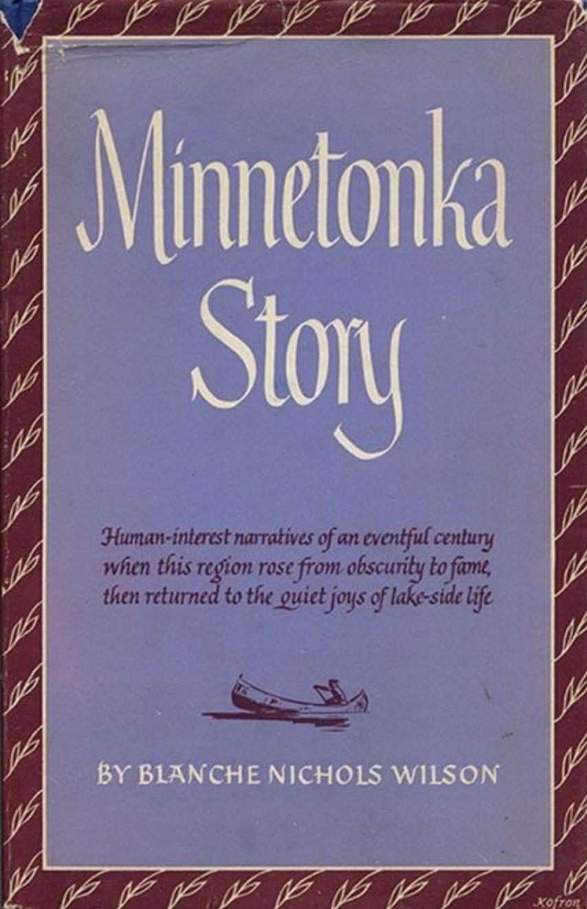 Minnetonka Story book cover