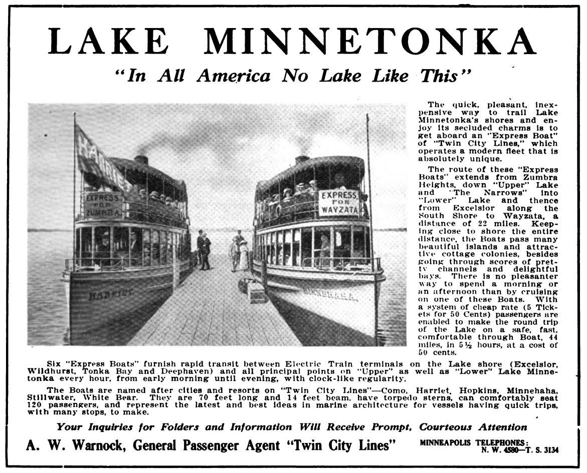 Lake Minnetonka - In all American No Lake Like This