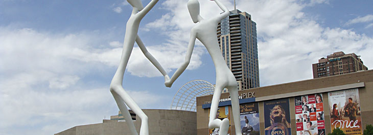 Moving to Denver Colorado Performing Arts Banner