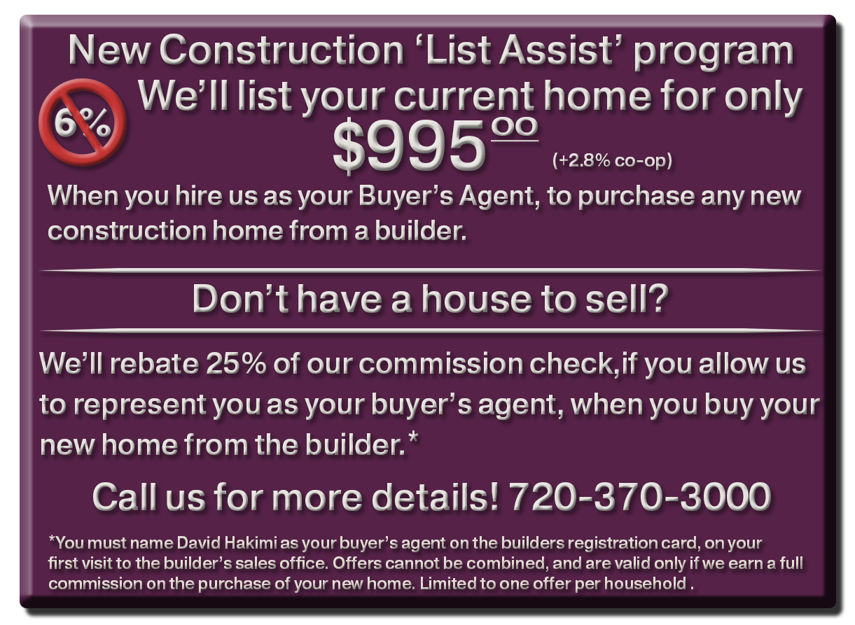 New Construction Homes for Sale in Erie CO The David Hakimi Team at