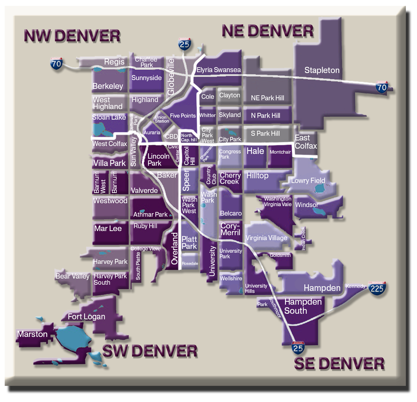Denver Metro Map