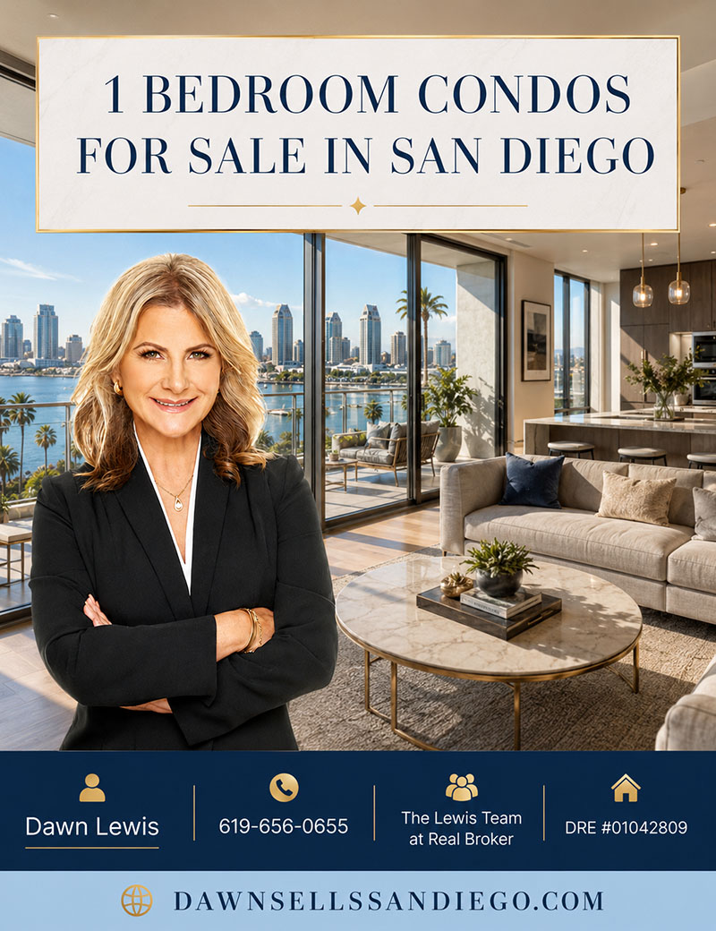 1 bedroom condos for sale in San Diego