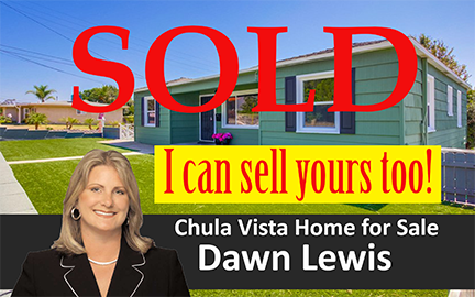 Chula Vista Home SOLD by Dawn Lewis