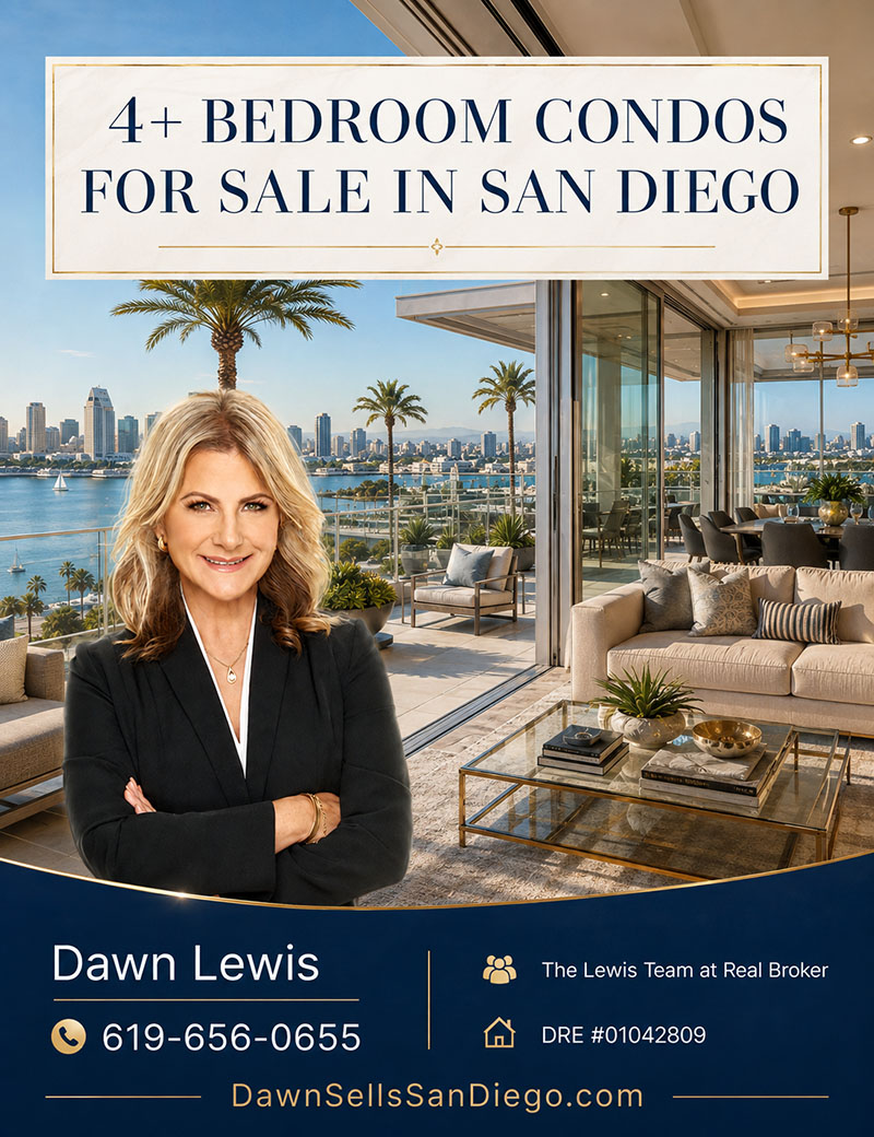 4 bedroom condos for sale in San Diego
