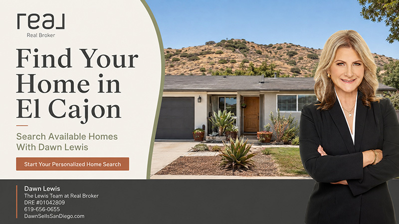 Buy a homes in El Cajon East County San Diego
