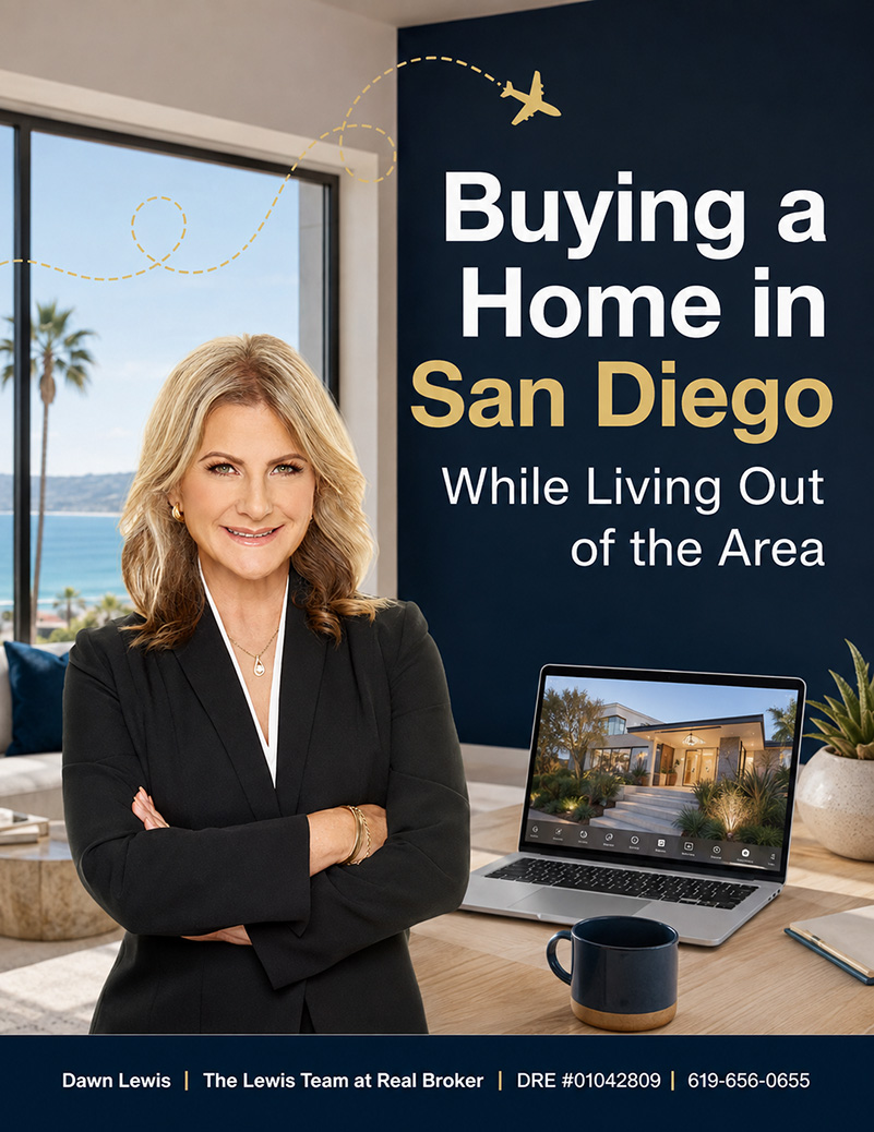 Buying a home in San Diego while living out of the area