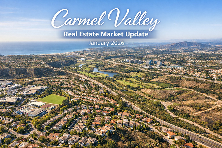 Carmel Valley Real Estate 2026 Market Update January