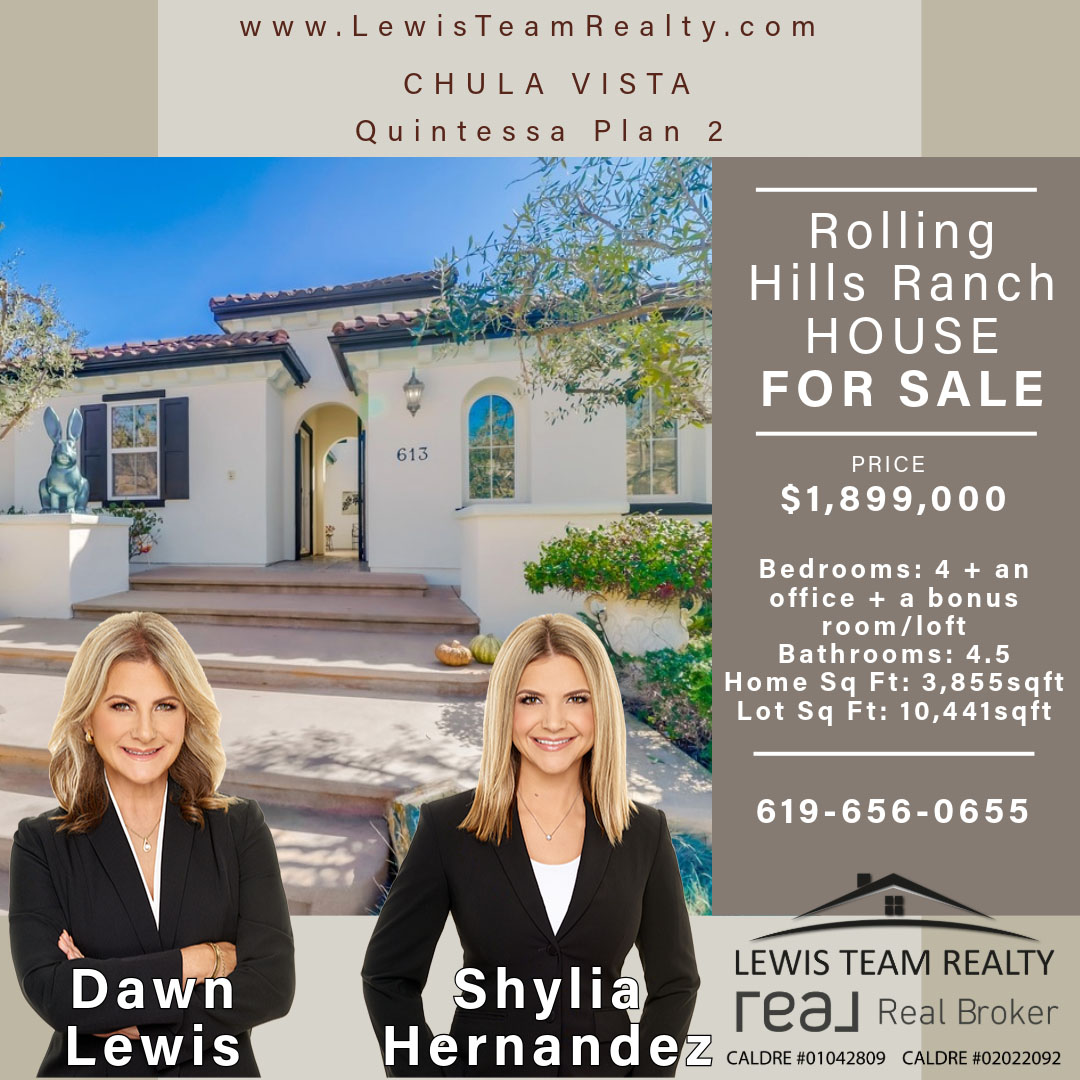 Chula Vista Home for Sale 2025 Rolling Hills Estate