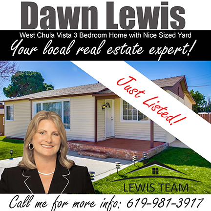 Chula Vista Listing by Dawn Lewis
