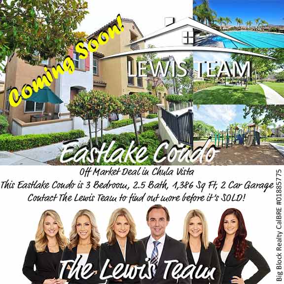 Coming Soon Eastlake Chula Vista Condo