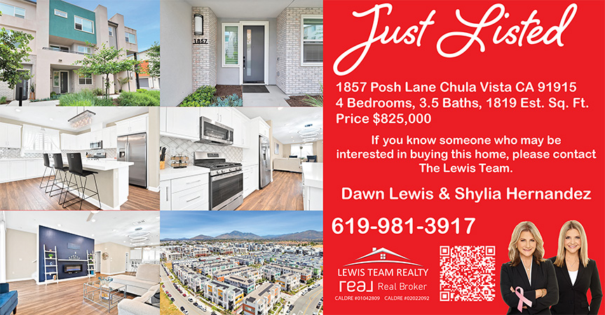 Coming Soon Just Listed 1857 Posh Lane Chula Vista Ca 91915