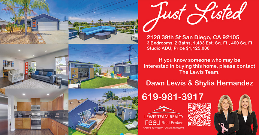 Coming Soon Just Listed 2128 39th St San Diego, CA 92105