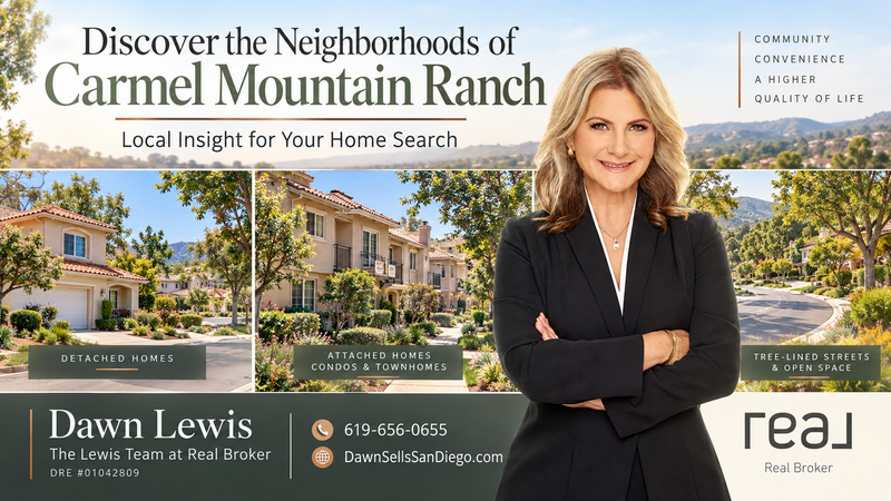 Discover the neighborhoods of Carmel Mountain Ranch