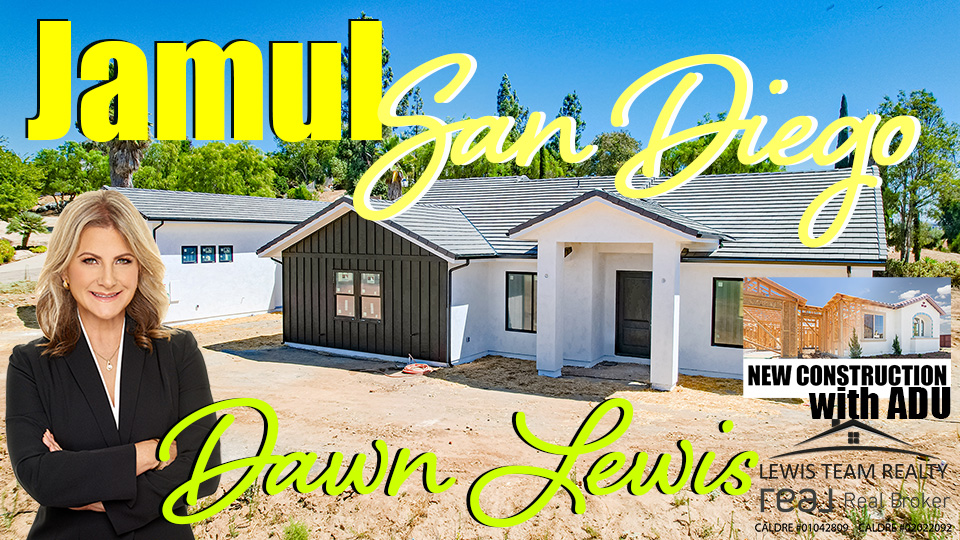 East County San Diego New Home with an ADU Coming Soon