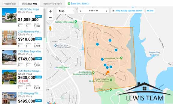 Eastlake Vistas Real Estate Search