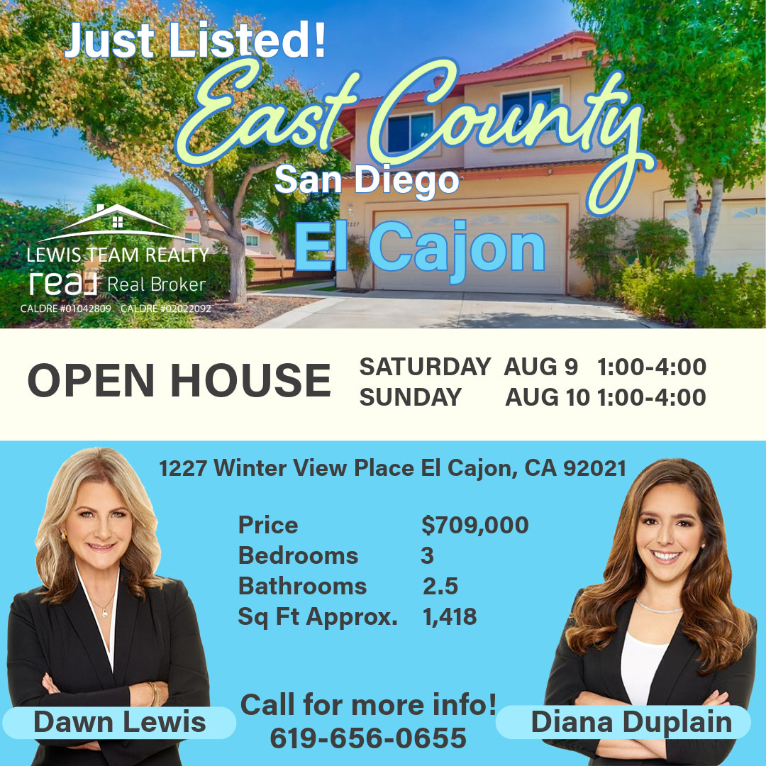 El Cajon Real Estate 3 Bedroom Home for Sale 2025
